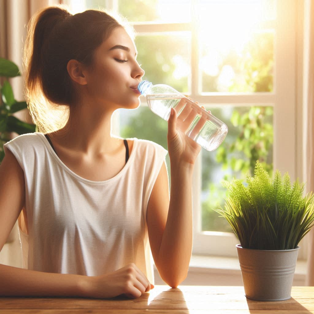 wet and wavy hair​