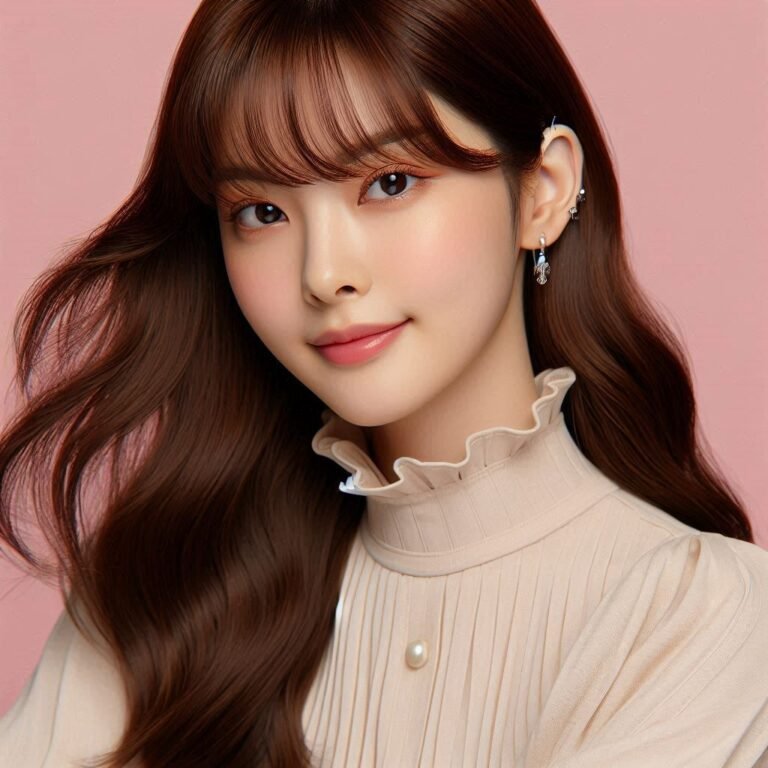 korean bangs hairstyle​