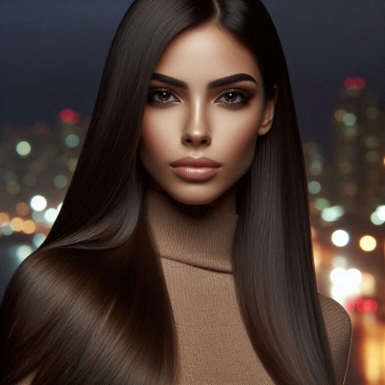Long, Sleek Styles, hairstyles for square faces​