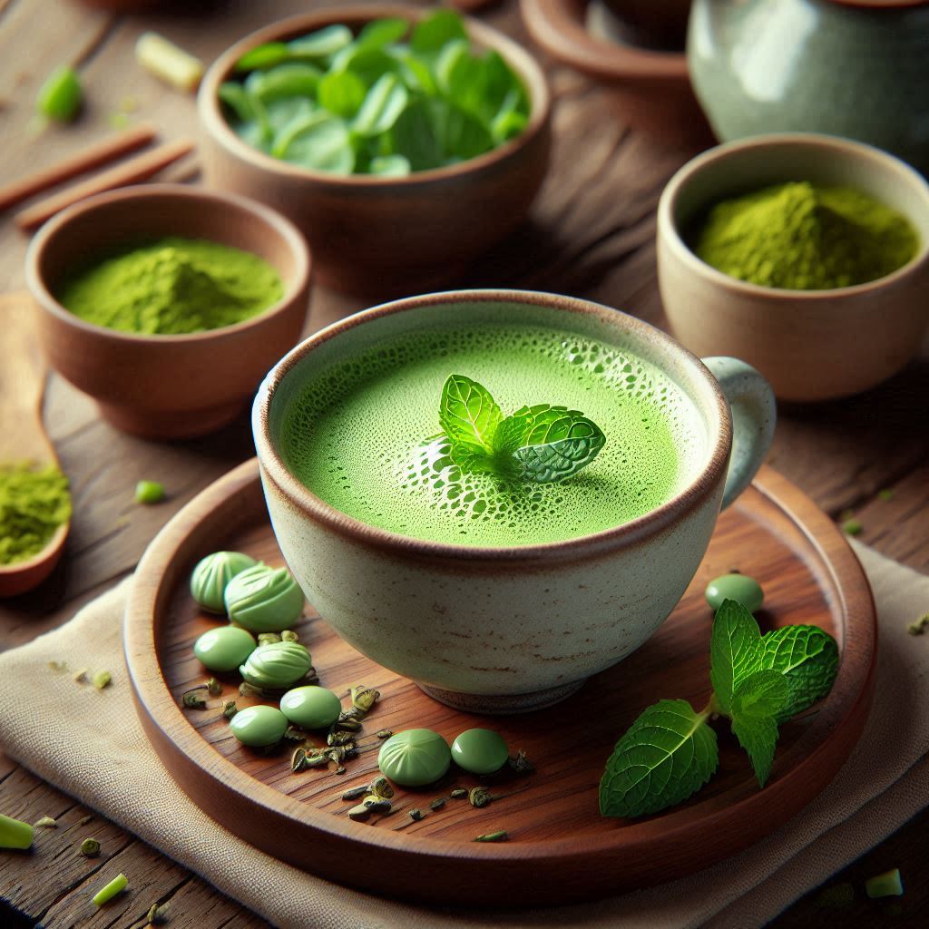 Matcha Mint Green Tea Shots