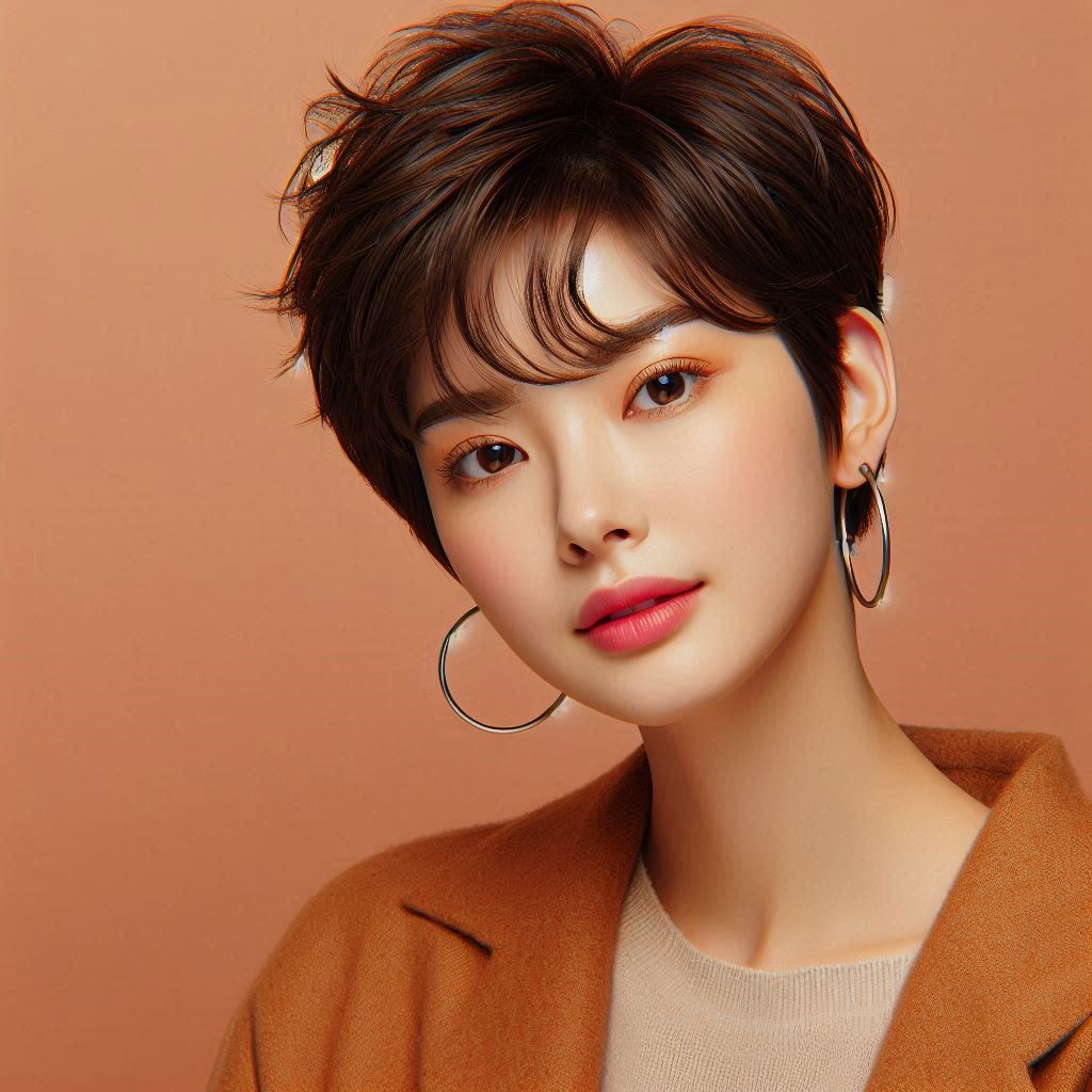 korean bangs hairstyle​