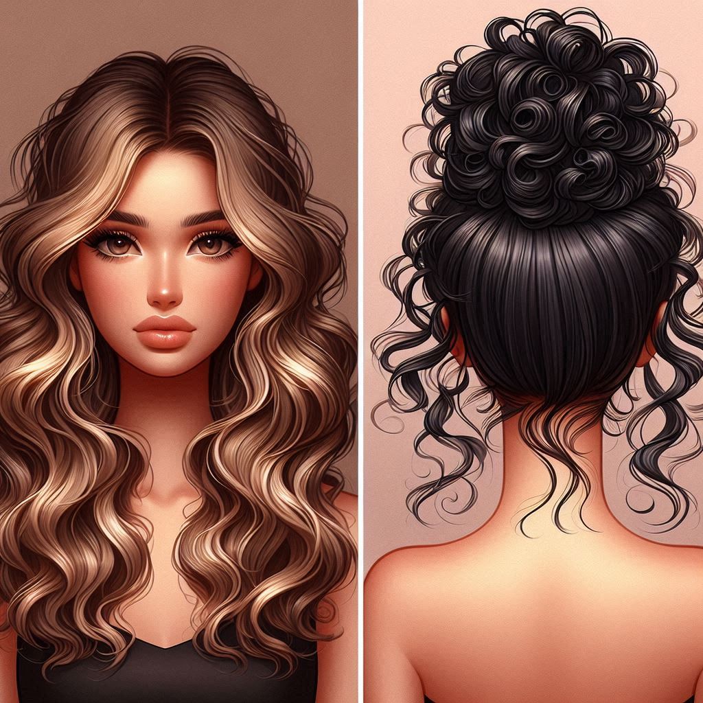 Wavy Hair vs Curly Hair