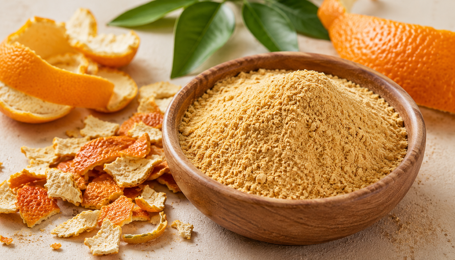 Orange Peel Powder for Dark Armpits