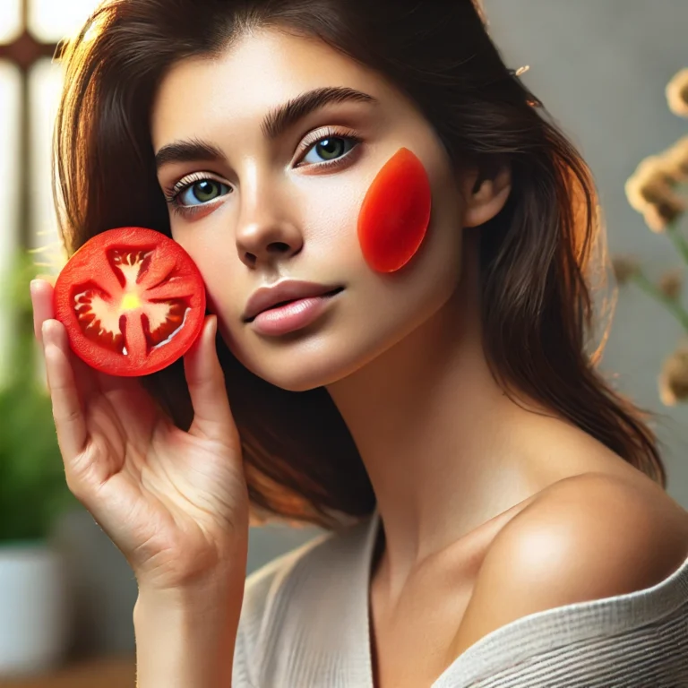 Rub Tomato on Face