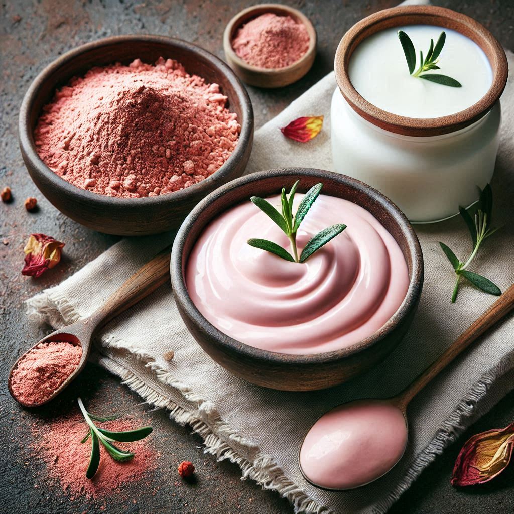 DIY Rose Clay Face Mask Recipes