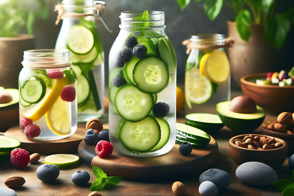 5 Power-Packed Detox Waters for Clear Skin & Flat Stomach