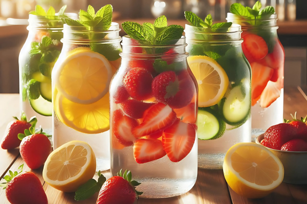 5 Best Detox Waters for Clear Skin & Flat Stomach!