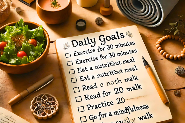 9 Daily Goals for a Healthier Body, Mind & Soul!