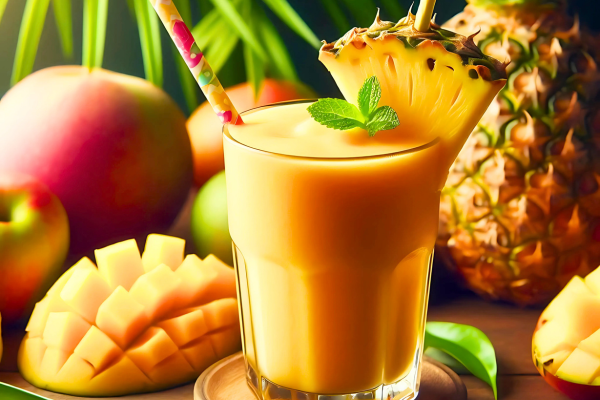 Golden Glow Smoothie 8 Ingredients for Radiant Skin & Energy!