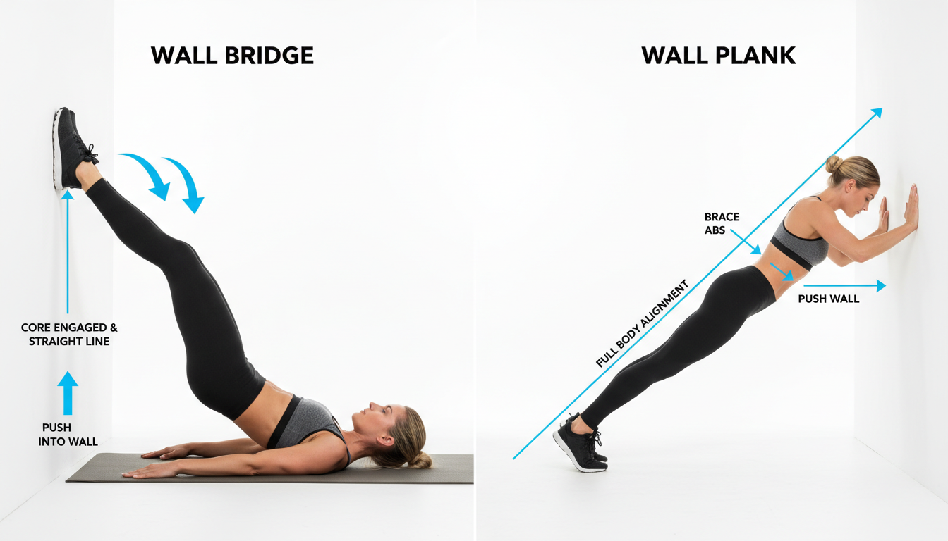 Wall Pilates Core Challenge