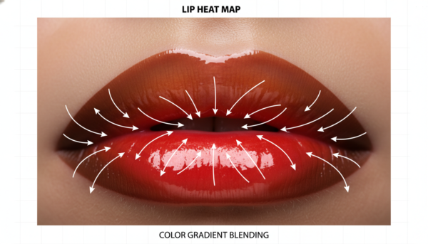 High-Gloss Cherry Lips
