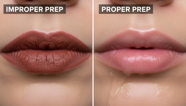 High-Gloss Cherry Lips