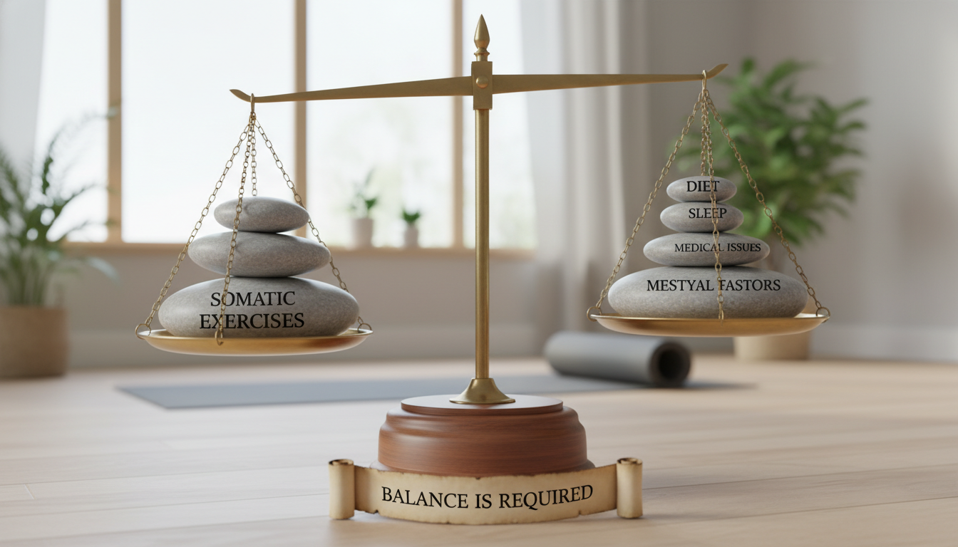 Somatic Exercises for Cortisol Belly