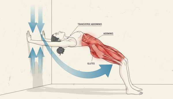 Wall Pilates Core Challenge