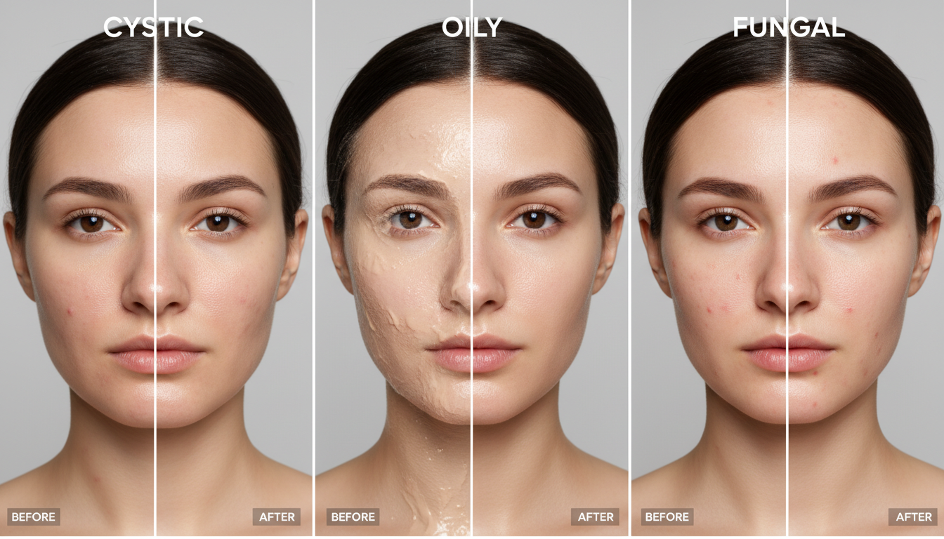 Acne Safe Makeup Routine