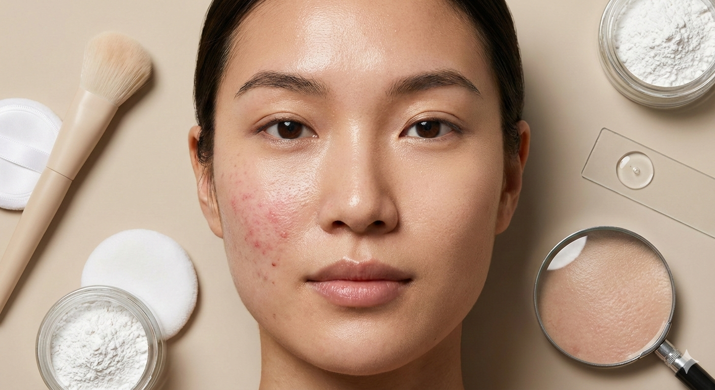 The Definitive Acne-Safe Makeup Routine How to Glow Without Clogging Pores
