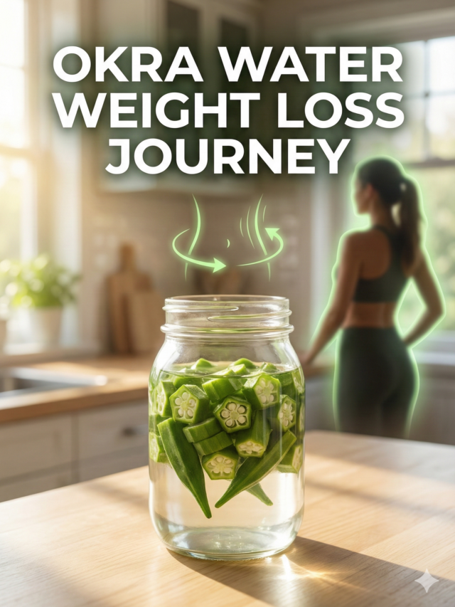 Okra Water Weight Loss Journey Boost Metabolism & Feel Full