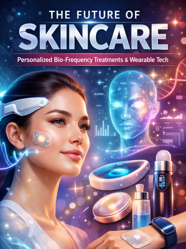 The Future of Skincare Personalized Bio-Frequency Treatments & Wearable Tech