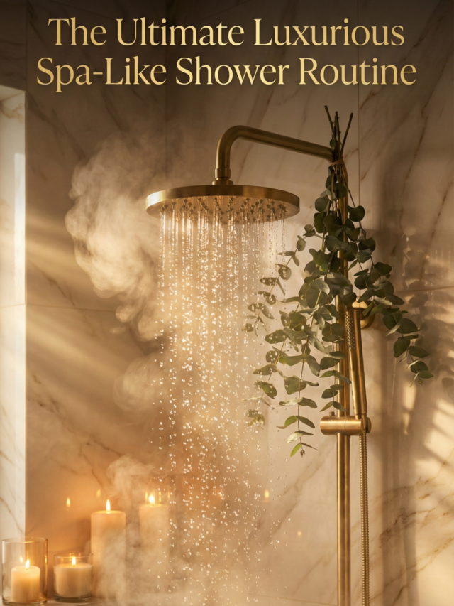 The Ultimate Luxurious Spa-Like Shower Routine