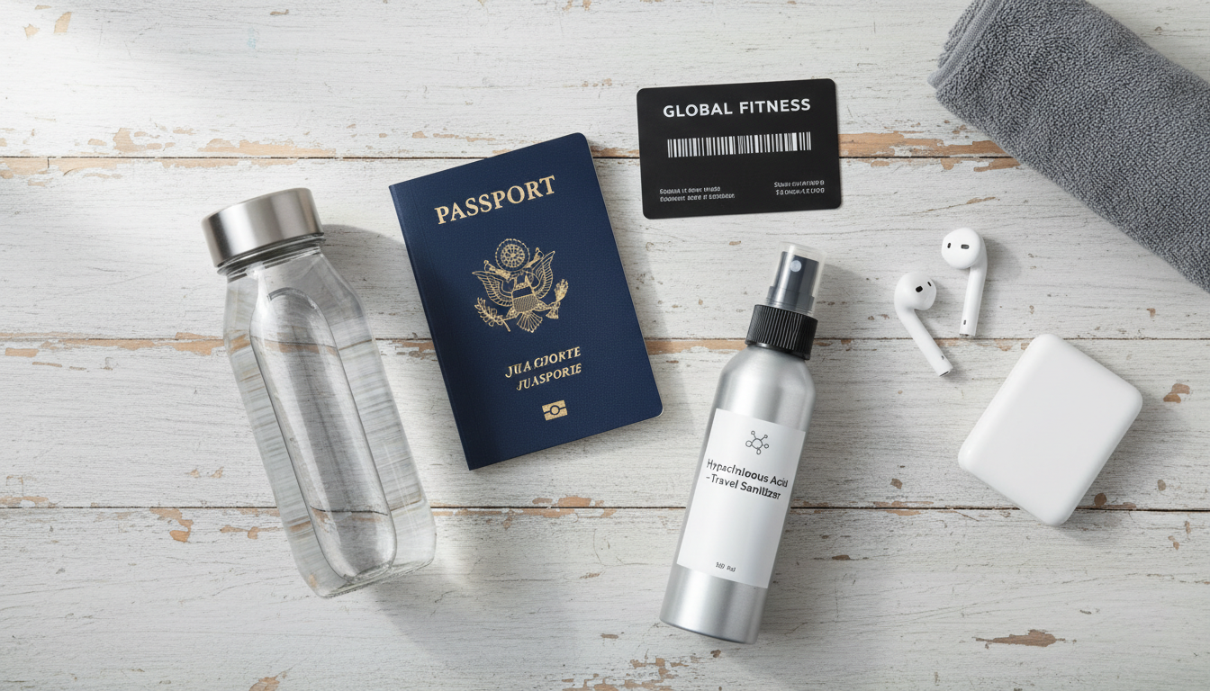 9. Gym and Travel: Portable Hygiene