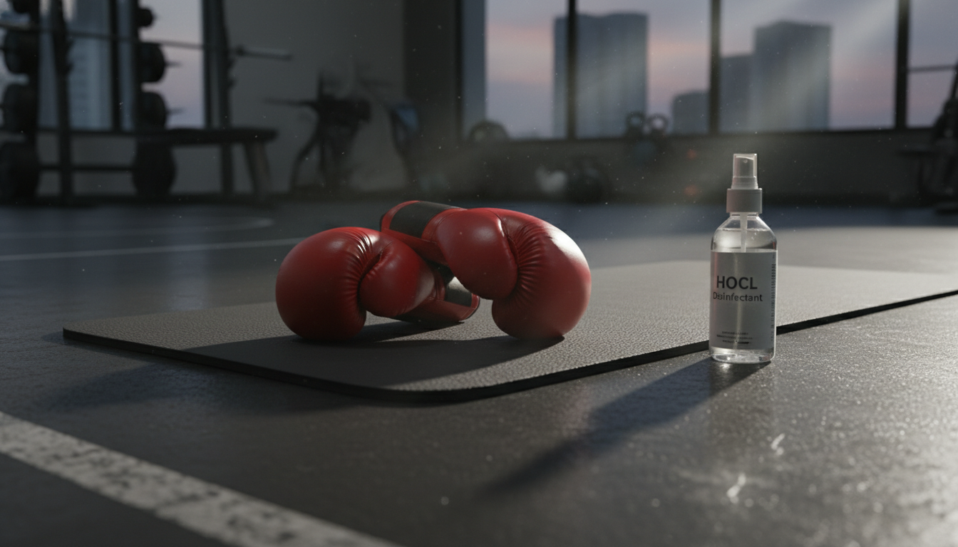 9. Gym and Athletic Gear Disinfection