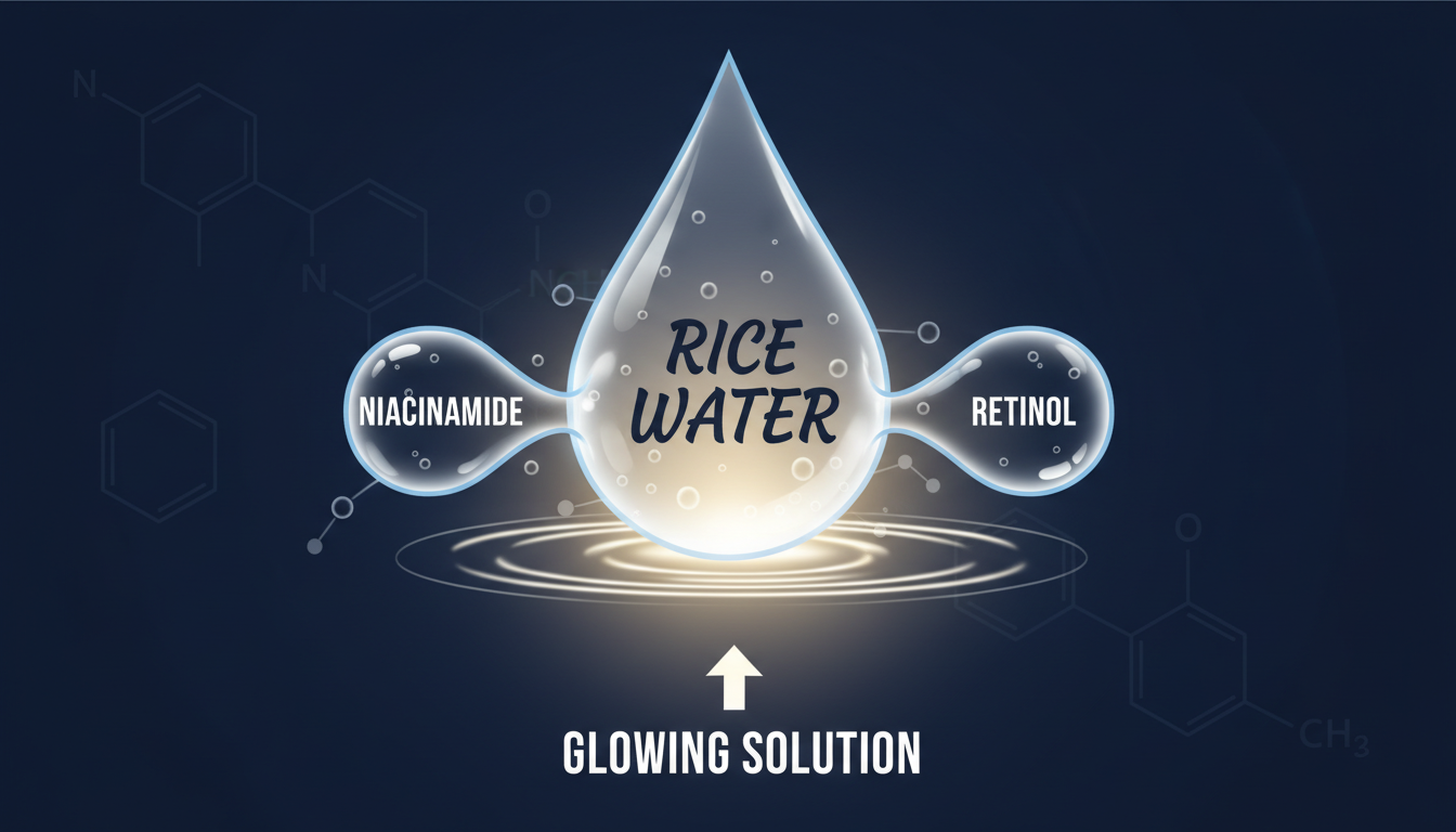 7. Layering: Mixing Rice Toner with Actives