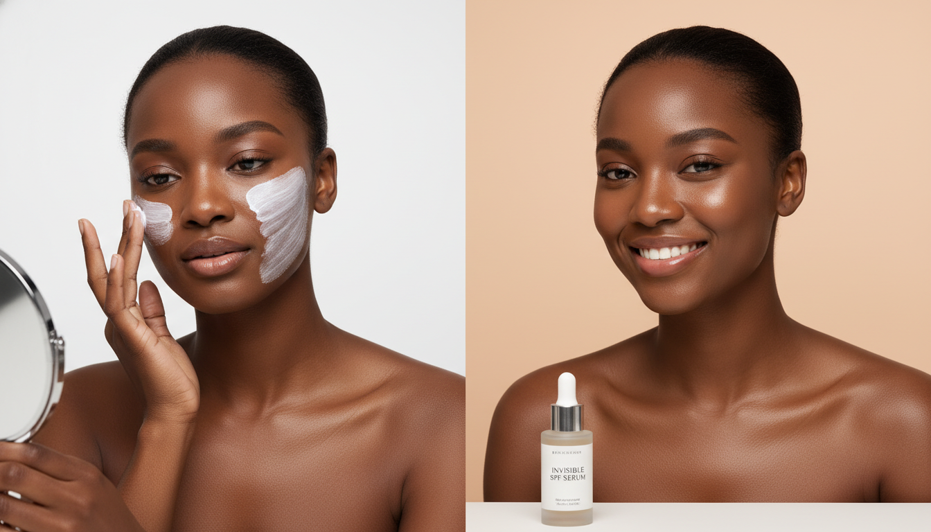 1. Zero White Cast on Any Skin Tone (Invisible SPF Serums)