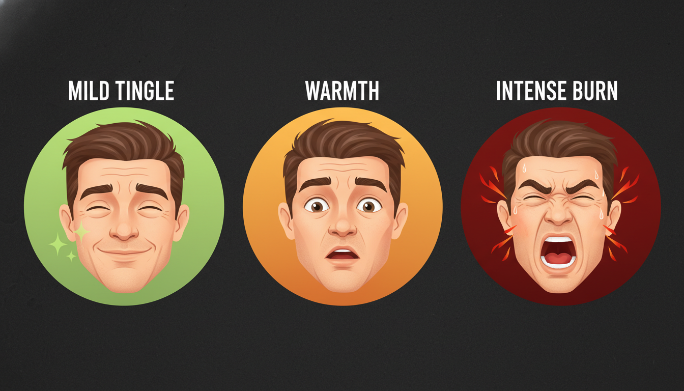 6. The 'Kojic Sting': Normal vs. Dangerous