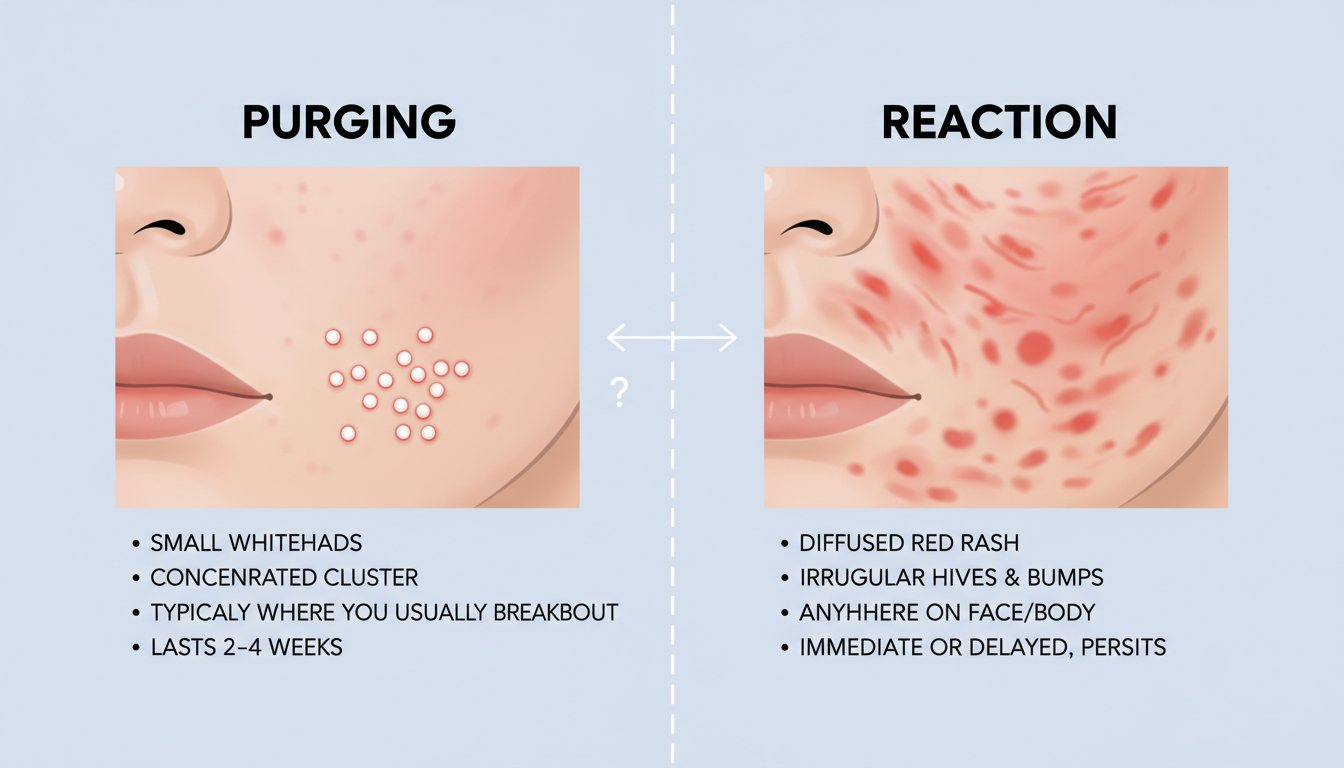 Common Mistakes to Avoid (The 'Purge' vs. Breakouts)