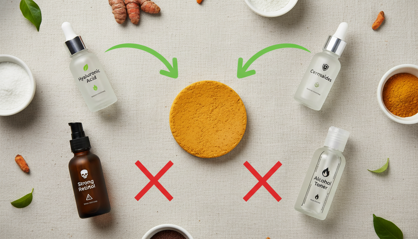 Pairing with Serums and Moisturizers