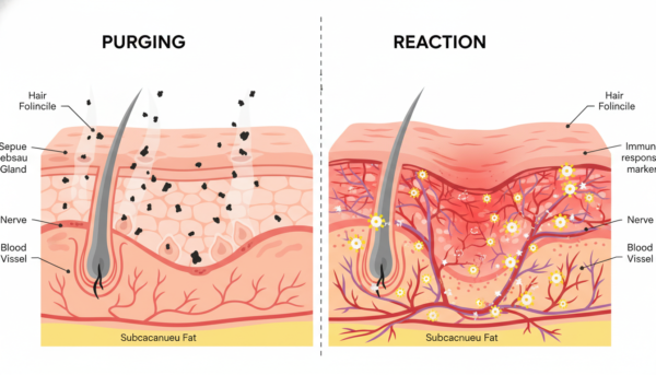 turmeric-kojic-pads-guide-09 9. The 'Purging' Myth vs. Reaction Reality