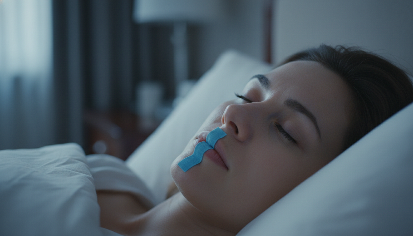12 Scientific Reasons to Start Mouth Taping for Deep Sleep & Recovery