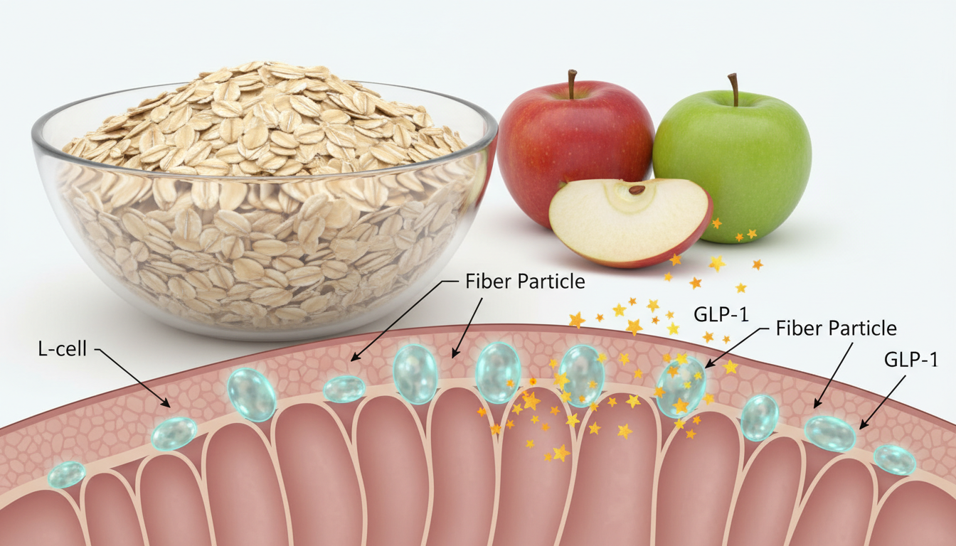 natural-glp-1-agonists-01 1. Soluble Fiber & Beta-Glucans: The Foundation of Satiety