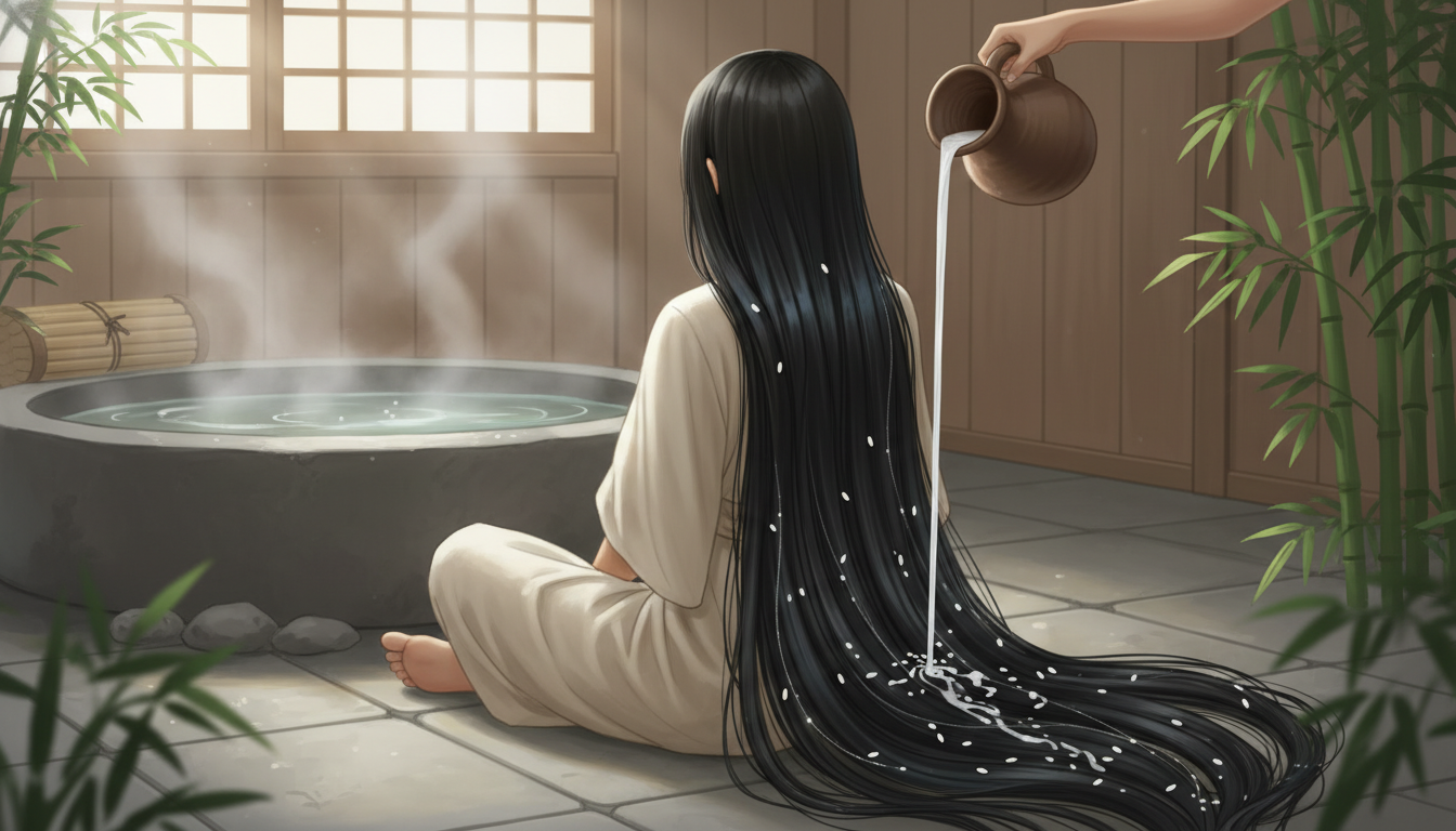 10. Rice Toner for Hair: The Bonus Hack