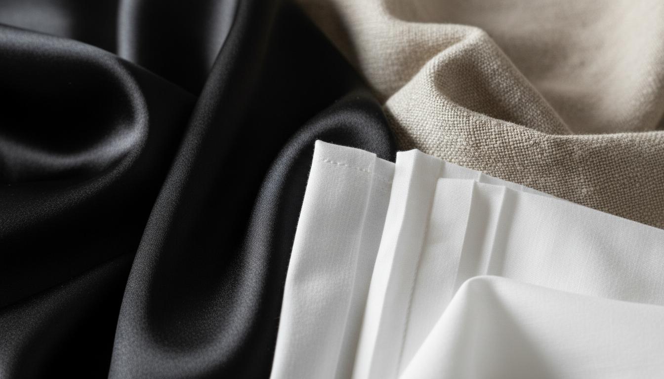 7. Fabric Matters: Cotton Poplin vs. Satin vs. Linen (Bubble Hem Dress)