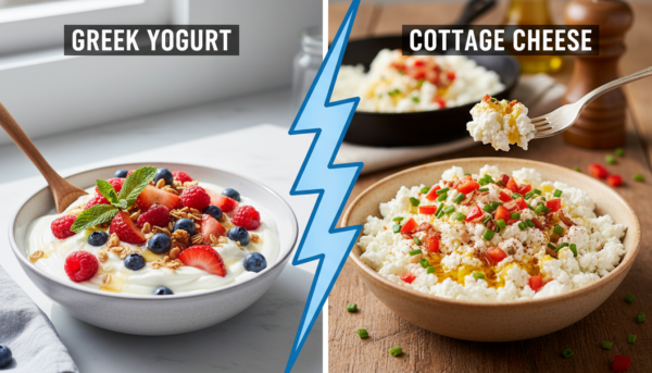 2. Cottage Cheese vs. Greek Yogurt: The Protein Showdown