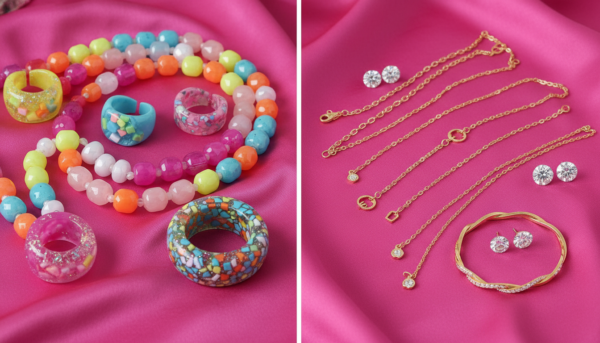 11. Jewelry Selection: Plastic vs. Precious