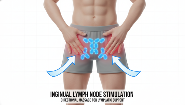 7. Step 3: Stimulate the Inguinal Nodes (Groin)