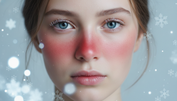 6. The 'Cold Girl' Flush: Nose & Center Focus