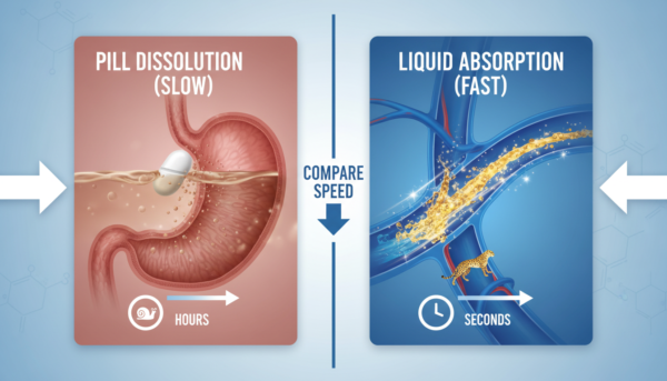 4. Liquid Bioavailability vs. Capsules