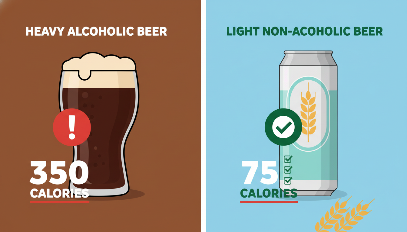 1. The Nutritional Profile: NA Beer vs. Traditional Craft Beer (Athletic Non-Alcoholic Beer)