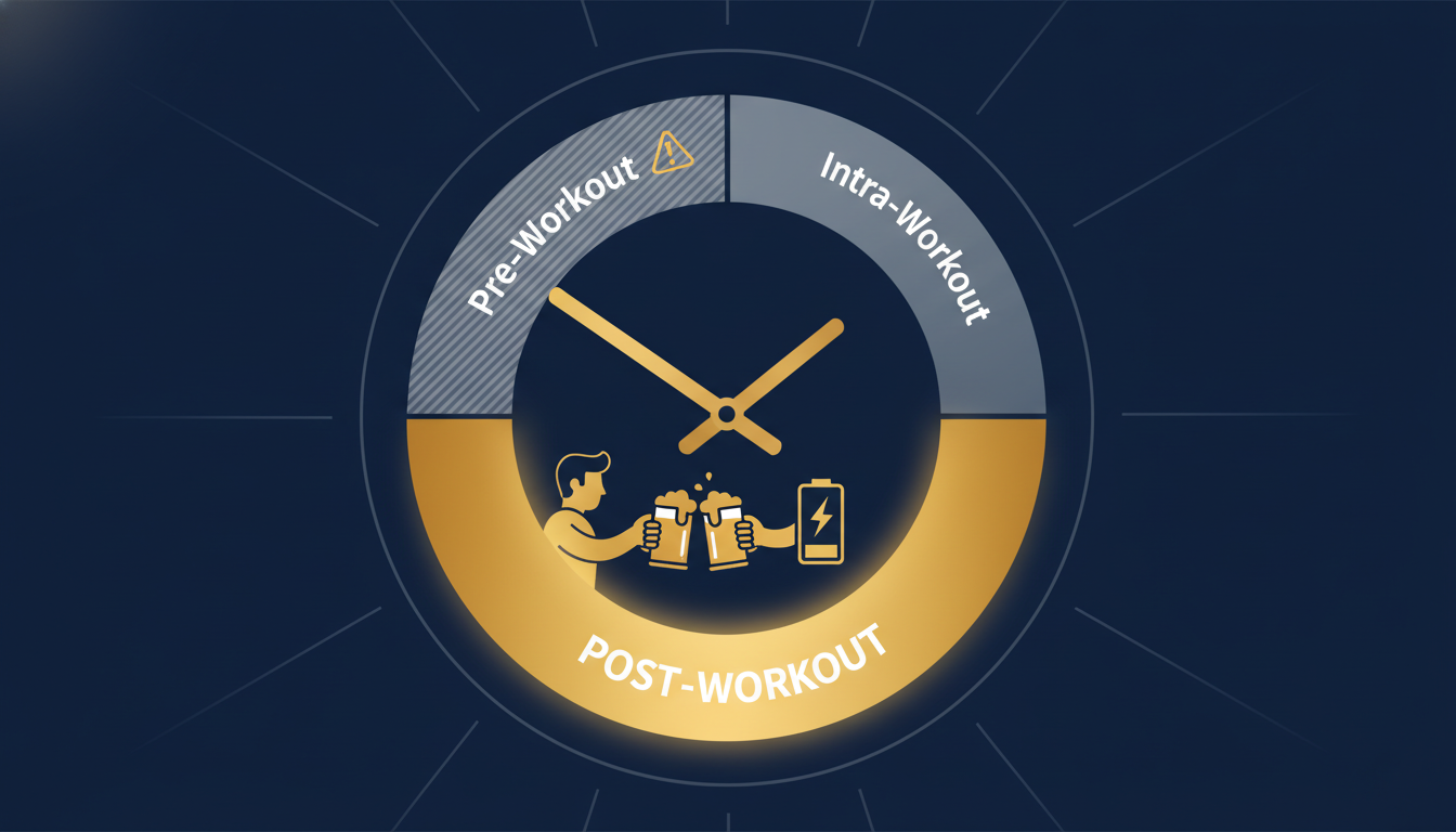 9. Best Time to Drink: Pre, Intra, or Post-Workout? (Athletic Non-Alcoholic Beer)