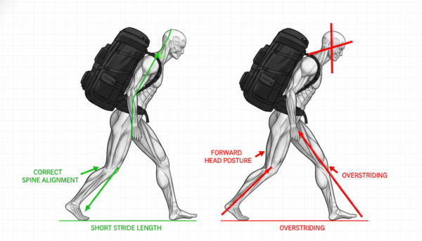 4. Mastering Rucking Form and Posture (Rucking for Fat Loss)