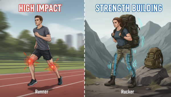 5. Rucking vs. Running: The Low-Impact Advantage (Rucking for Fat Loss)