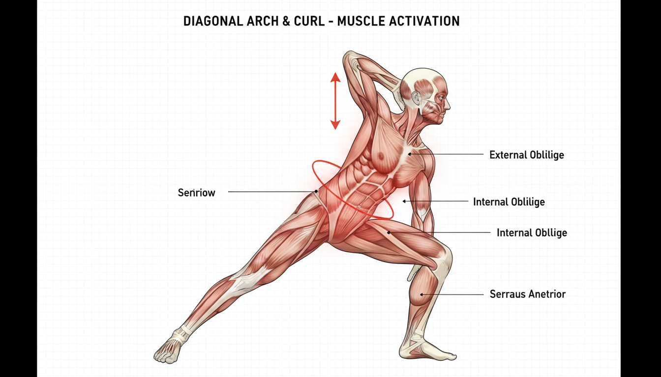 7. Somatic Move 3: The Diagonal Arch and Curl