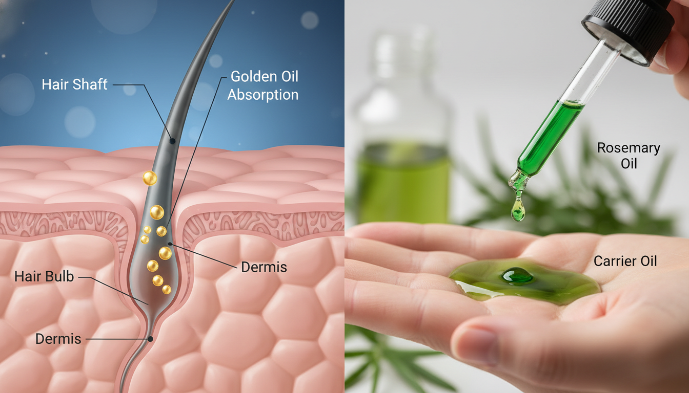 7. Method 2: The Inversion Massage Method - Rosemary Oil Application