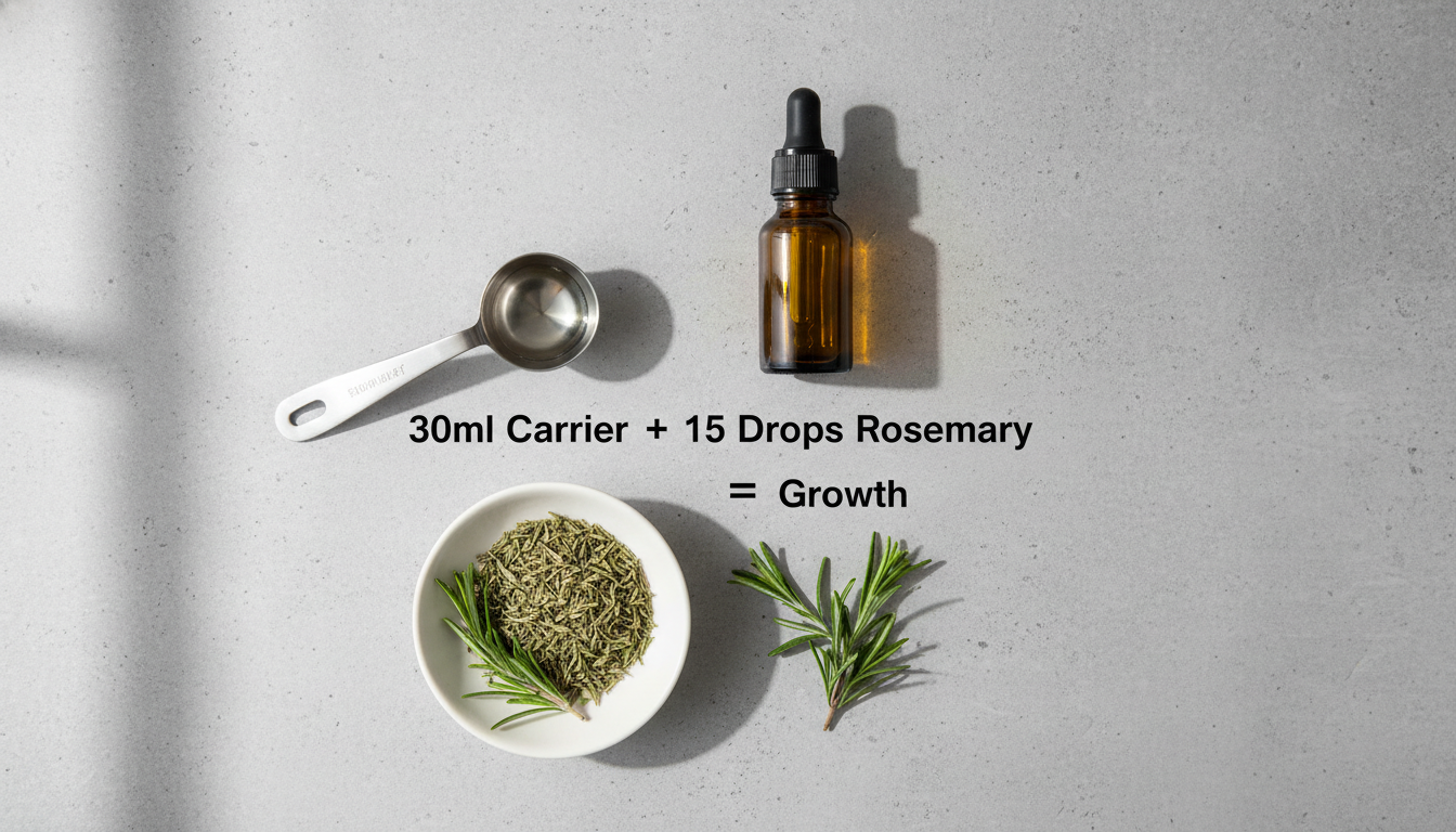 4. Calculating the Perfect Dilution Ratio - Rosemary Oil Application
