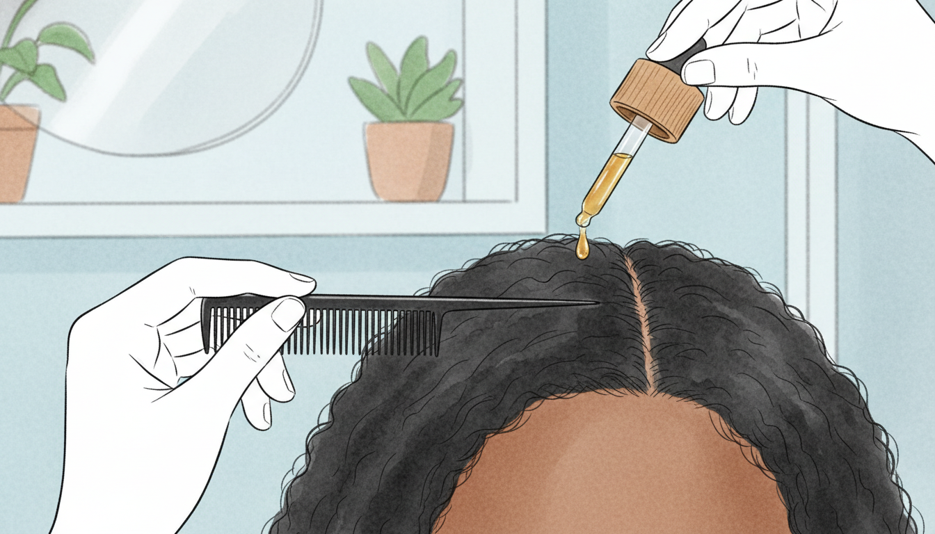 6. Method 1: The Section-and-Drop Technique - Rosemary Oil Application