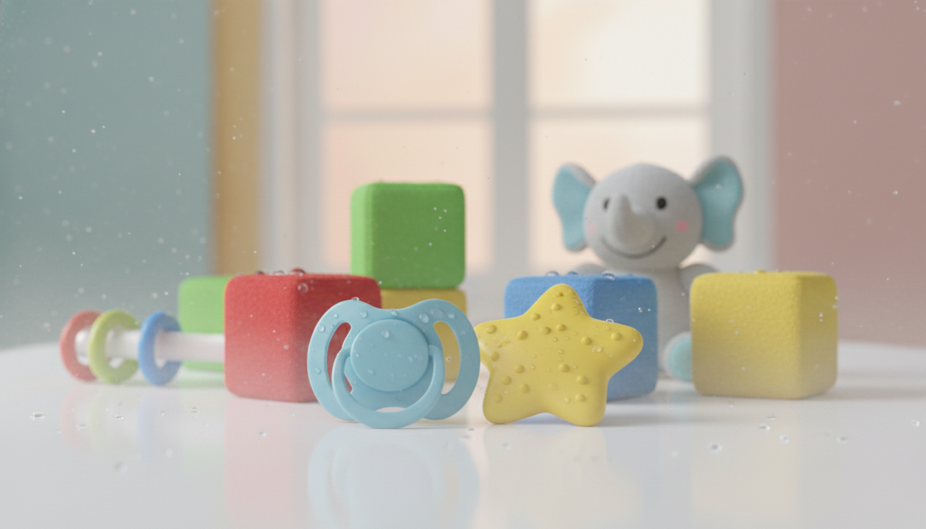 9. Disinfecting Baby Toys and High Chairs