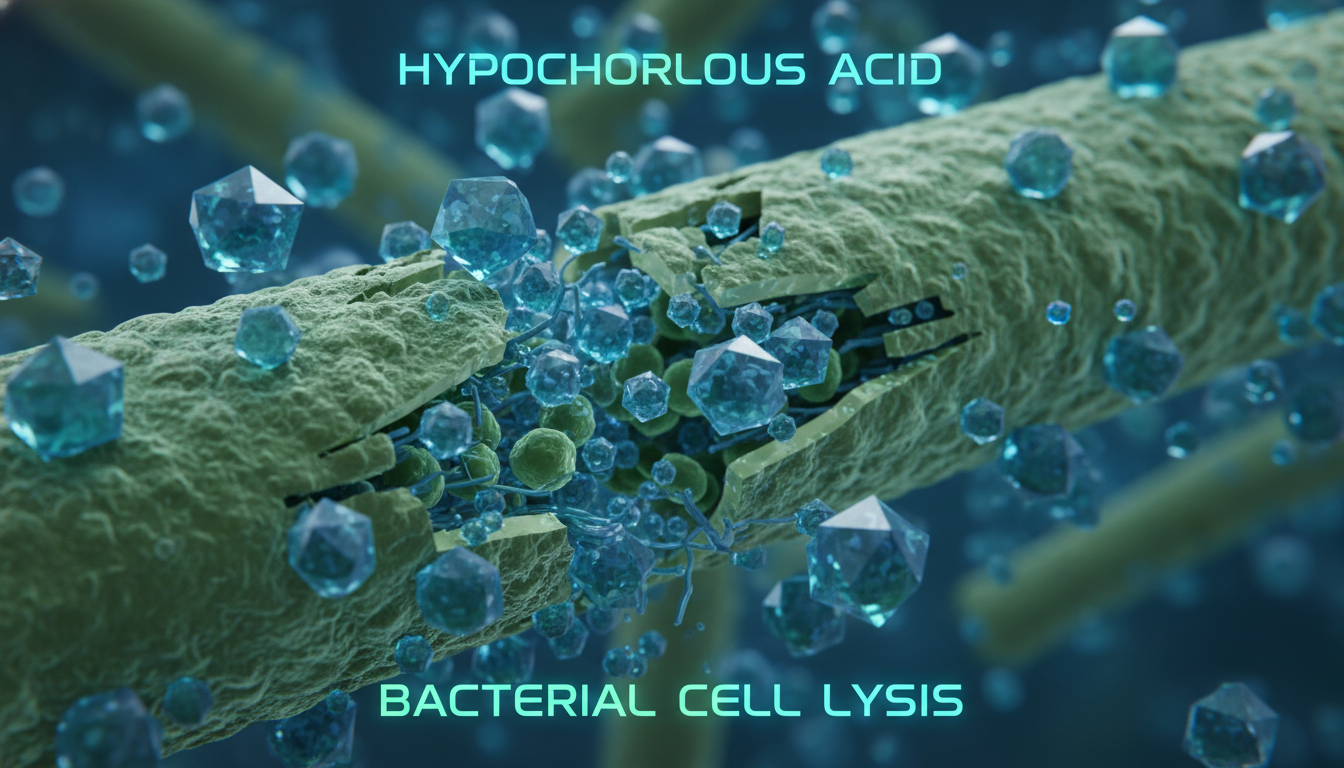 1. The Science: How HOCl Kills Bacteria